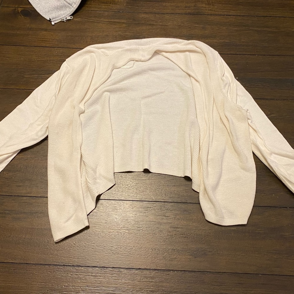 Cream Light Cardigan